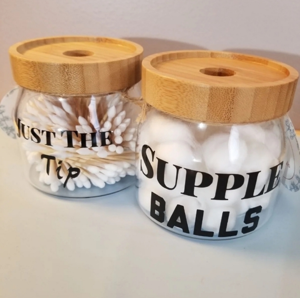 Bathroom jars